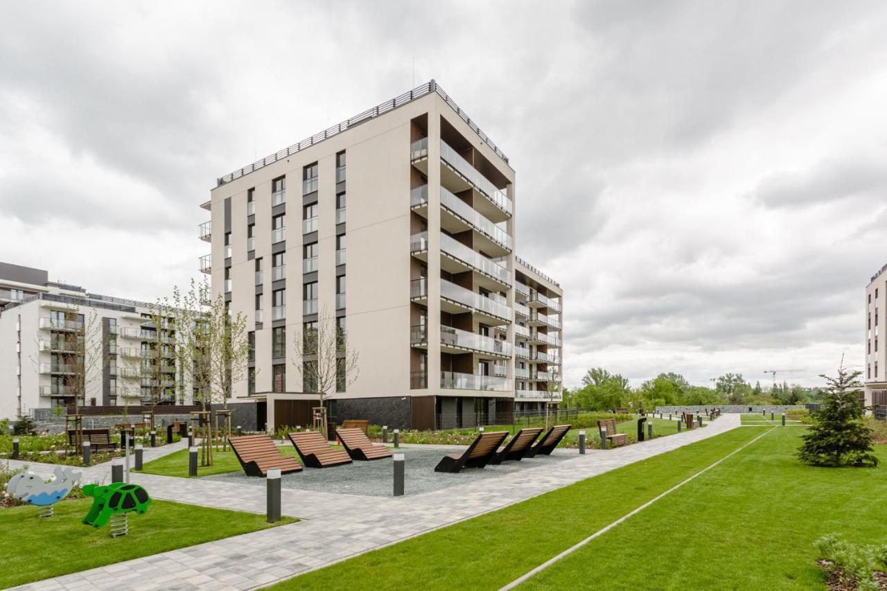 Praga Residence Premium Warschau Exterior foto
