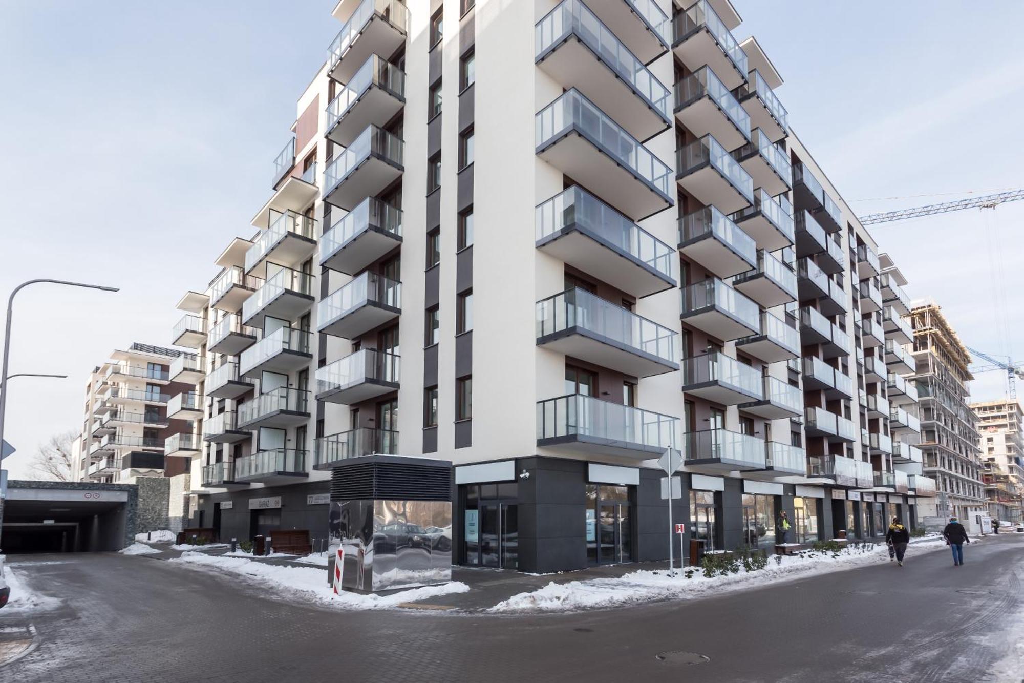 Praga Residence Premium Warschau Exterior foto